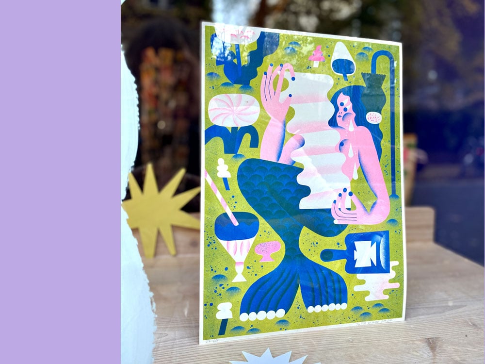 Image of RISOPRINT Mermaid