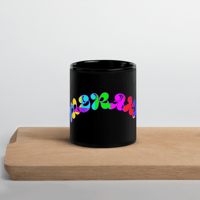 Image 3 of Black MERAKI Glossy Mug