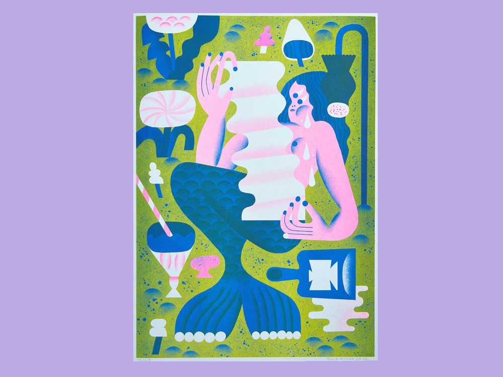 Image of RISOPRINT Mermaid