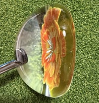 Image 2 of Orange and yellow floral mallet putter