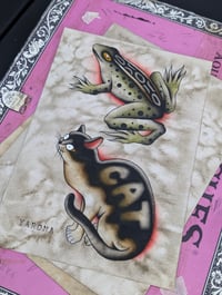 A5 Frog and Cat