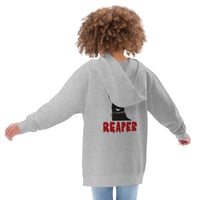 Image 5 of GRIM REAPER Kids fleece hoodie By HOLLY