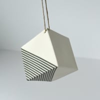 Image 1 of Hanging cube with stripes 4.3cm