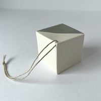 Image 4 of Hanging cube with stripes 4.3cm