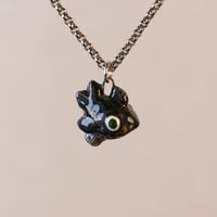 Image 2 of Bubble Eyed Goldfish Necklace