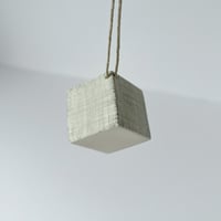 Image 1 of Hanging cube with drawn markings 2.5cm