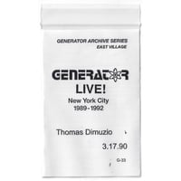 Image 2 of Thomas Dimuzio "Generator Live! 3.17.90" S/S C60 Cassette (Tribe Tapes)