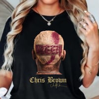 Image 1 of Vintage Chris Brown T-Shirt, 11:11 Tour, Chris Brown Concert Tee, Chris Brown Hip Hop Shirt, Chri...