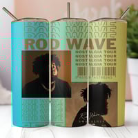 Image 1 of Rod Wave Tumbler, Nostalgia Tour Merch, Rod Wave Gift, Nostalgia Tour-eb2ba3fe