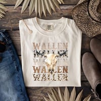 Image 1 of Pink Morgan Wallen Shirt, Wallen Tour Shirt, Wallen Western Tee,Cowboy Wallen Tee Wallen 98 Shirt...