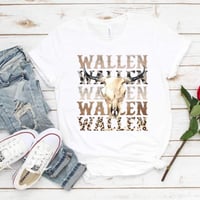 Image 3 of Pink Morgan Wallen Shirt, Wallen Tour Shirt, Wallen Western Tee,Cowboy Wallen Tee Wallen 98 Shirt...