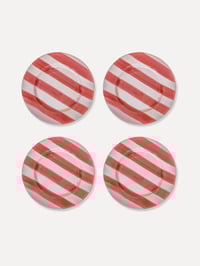 Image 3 of RED STRIPES PLATO LLANO
