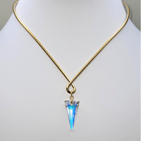 GOLD AB SPIKE COLLAR