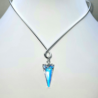 SILVER AB SPIKE COLLAR