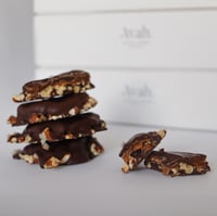 Caja de Tortugas<br>Chocolate Oscuro (6 piezas)