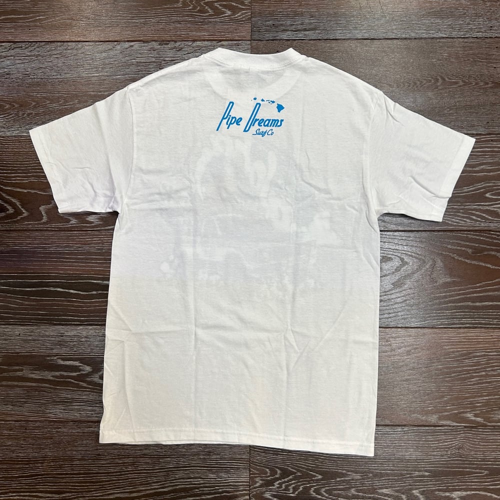 Image of Surfs Up Chewy Men's TEE White