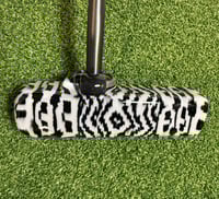 Image 2 of Black and white murrine blade/block smoker's putter
