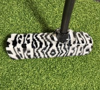 Image 3 of Black and white murrine blade/block smoker's putter