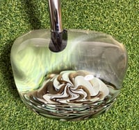 Image 1 of Seafoam and silver switchnback mallet putter