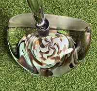 Image 2 of Seafoam and silver switchnback mallet putter