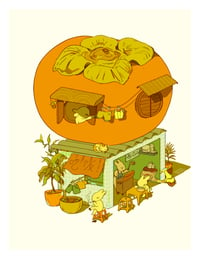 Persimmon Store Print