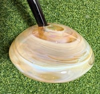Image 2 of Silver and gold hurricane mallet putter