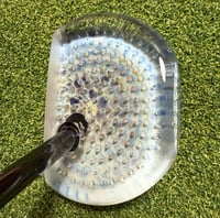 Image 1 of Baby blue bubble trap flat mallet putter