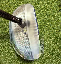 Image 2 of Baby blue bubble trap flat mallet putter