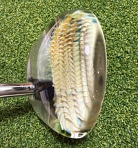 Image 2 of Silver fume snakeskin mallet putter