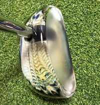 Image 3 of Silver fume snakeskin mallet putter