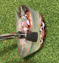 Image 2 of Skull murrine hemisphere mallet putter