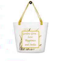 Image 2 of Summer Garden - Large Tote Bag