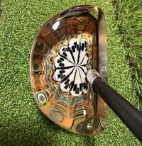 Image 1 of Skulls and rake Lefty flat mallet putter