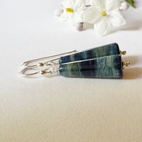 Image 2 of Kronos Blue Earrings