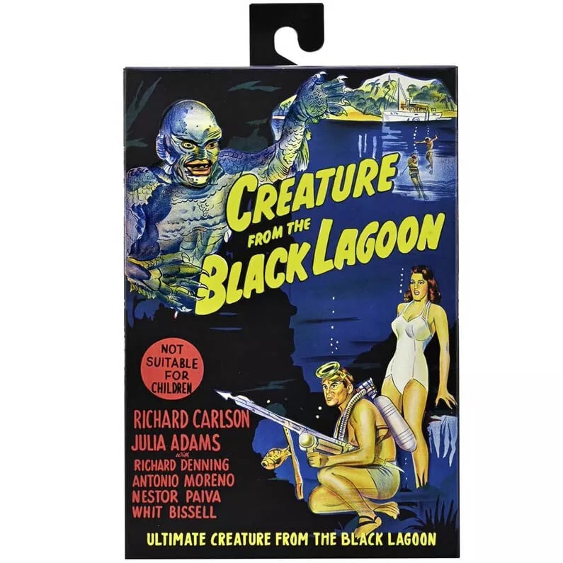 NECA Creature From The Black Lagoon Ultimate 7" Action Figure (Black & White)