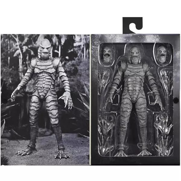 NECA Creature From The Black Lagoon Ultimate 7" Action Figure (Black & White)