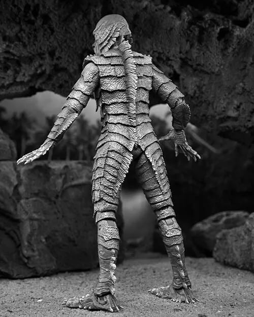 NECA Creature From The Black Lagoon Ultimate 7" Action Figure (Black & White)