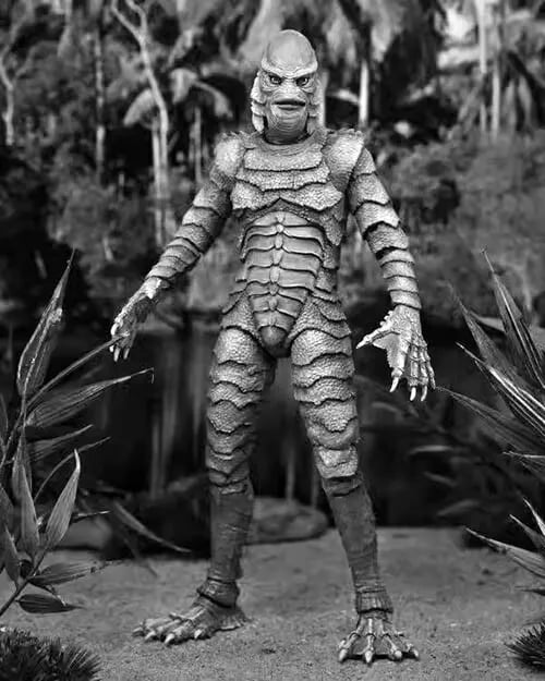 NECA Creature From The Black Lagoon Ultimate 7" Action Figure (Black & White)