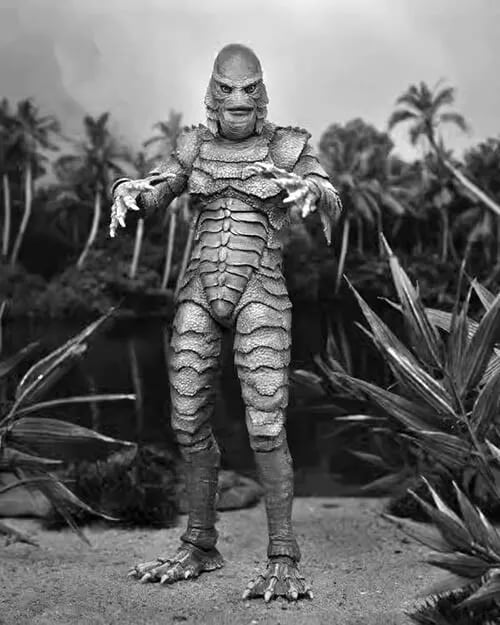 NECA Creature From The Black Lagoon Ultimate 7" Action Figure (Black & White)
