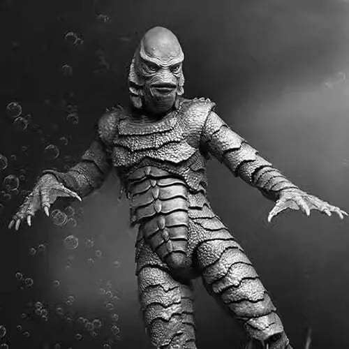 NECA Creature From The Black Lagoon Ultimate 7" Action Figure (Black & White)
