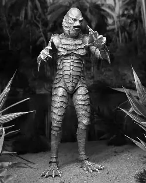 NECA Creature From The Black Lagoon Ultimate 7" Action Figure (Black & White)