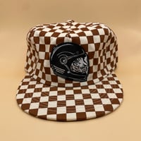 Image 1 of Go Fast! - RUST // CHECKERBOARD FIELD TRIP HAT