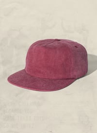 Image 2 of Go Fast! - BERRY // WASHED COTTON FIELD TRIP HAT