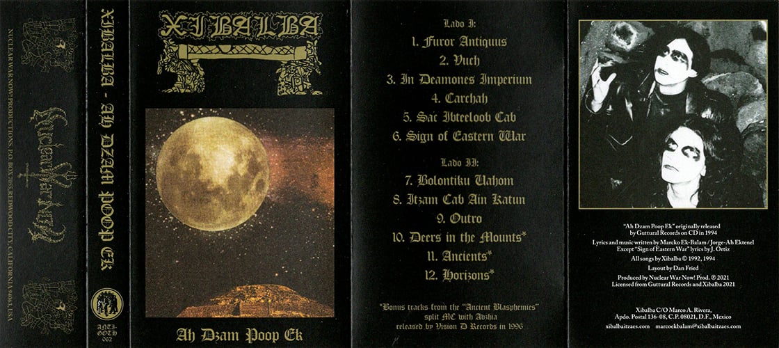 Xibalba-Ah Dzam Poop Ek MC | Diabolical Vitriol