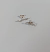 Image 2 of Silver Earrings by Rachel Butlin