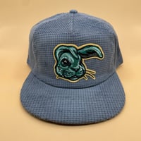 Image 1 of BUNNY - SLATE BLUE // WAFFLE CORDUROY FIELD TRIP HAT