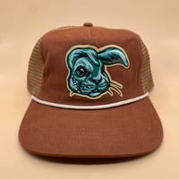 Image 1 of BUNNY - BRUSHED RUST // BRUSHED COTTON ROPE TRUCKER HAT