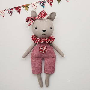 Image of Deer Fawn Doll Sewing Pattern and Tutorial