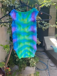 Image 2 of Ice dyed baby onesie size 6-12months