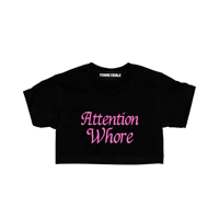 Image 1 of CENTER OF ATTENTION CROP-TOP